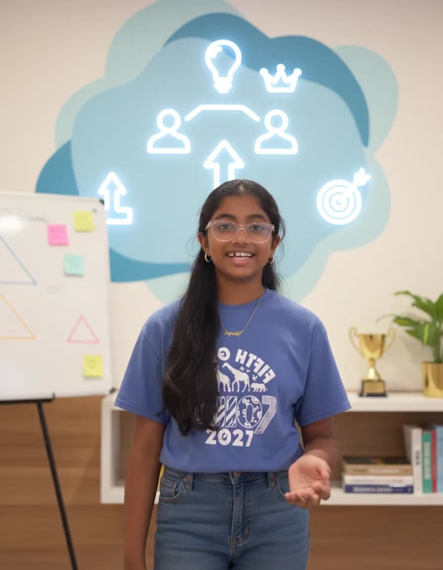 Moksheth is Oratrics MathX student from USA, confident in math
