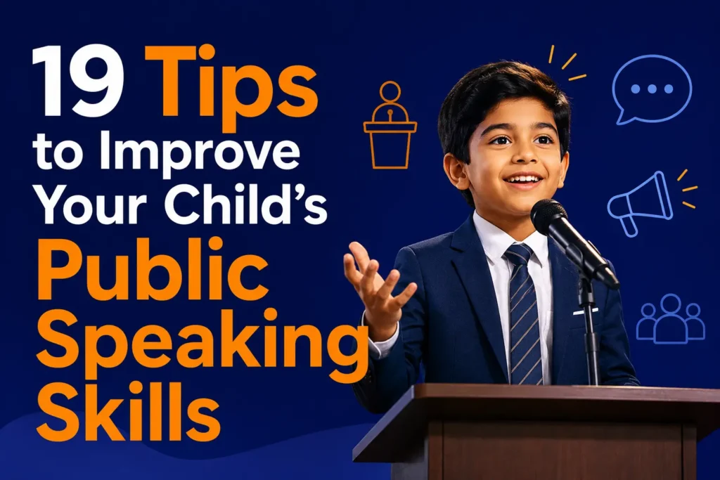 19 tips to improve your child's public speaking skills