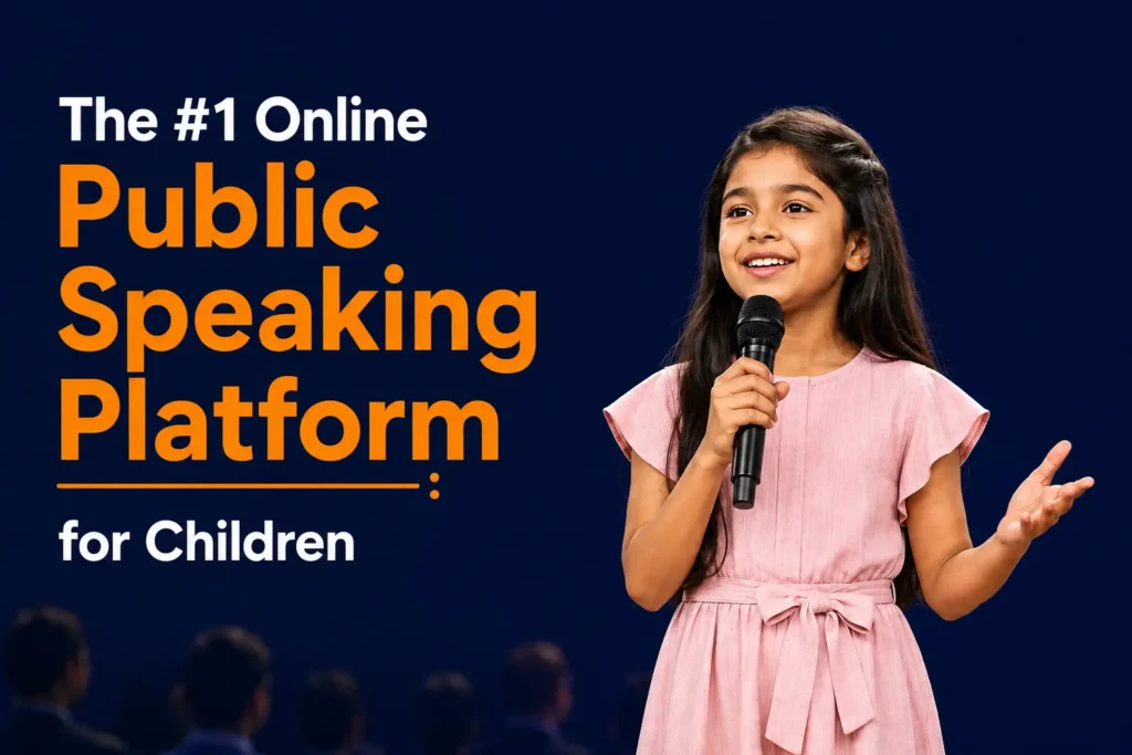 The #1 Online Public speaking platform for children