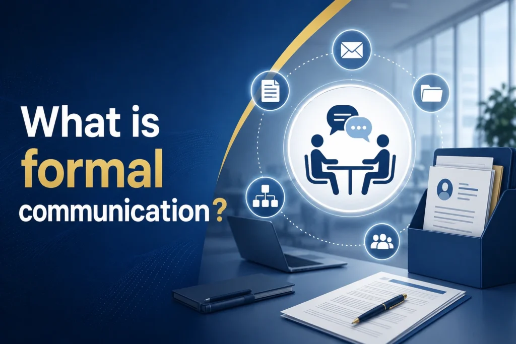 What is formal communication : A complete guide