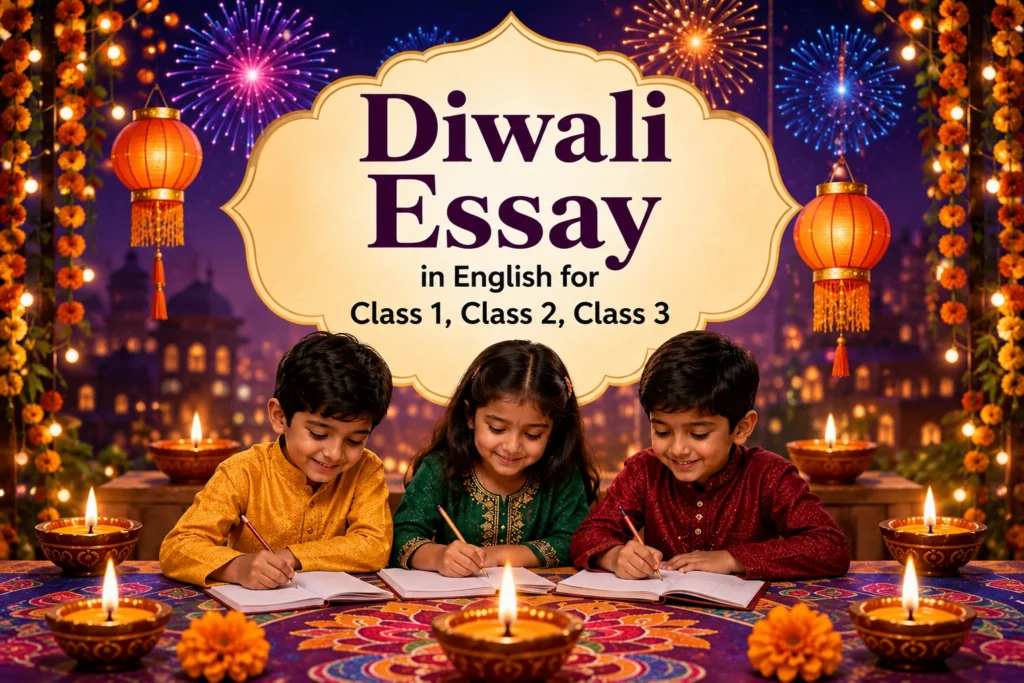 diwali essay in english 150 words Diwali Essay in English for in 150 words Class 1, Class 2, Class 3