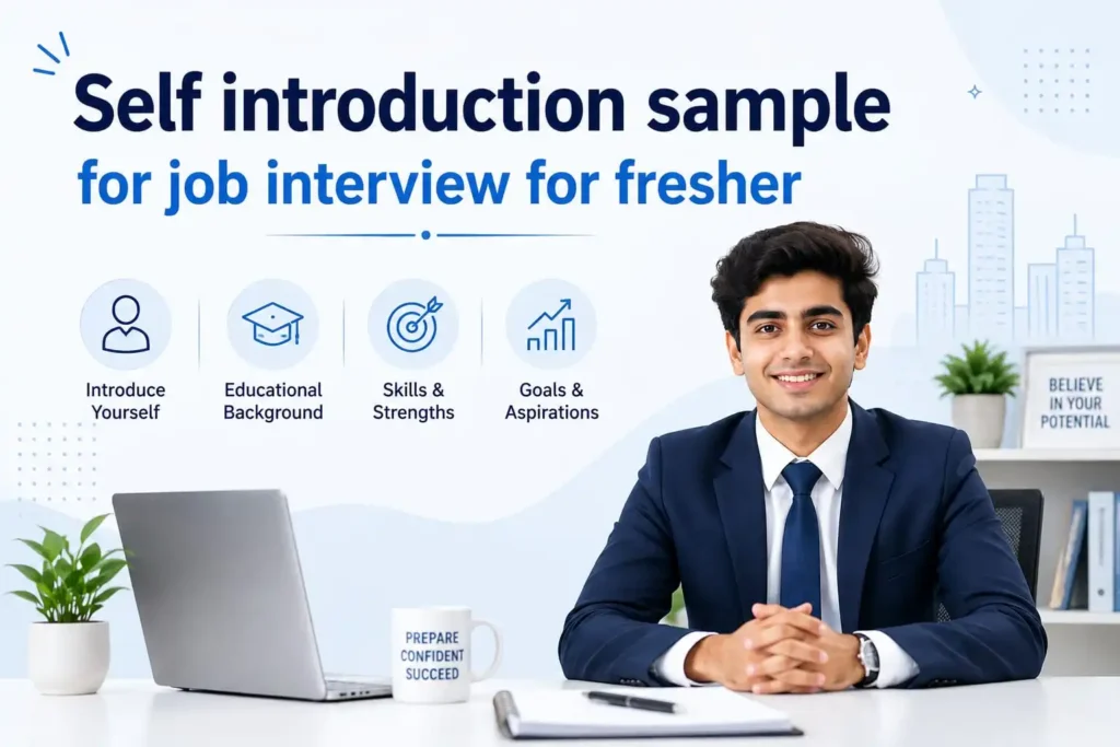 self-introduction sample for job interview fresher - Oratrics