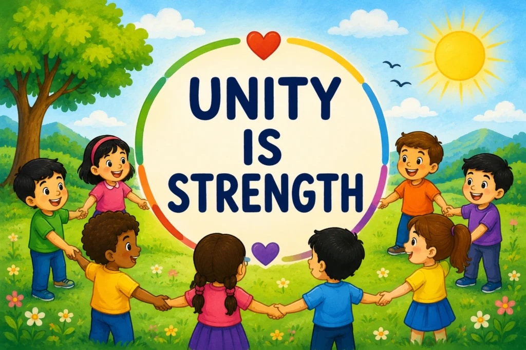 Eassy on unity is strength for class 1 - 10 : Oratrics