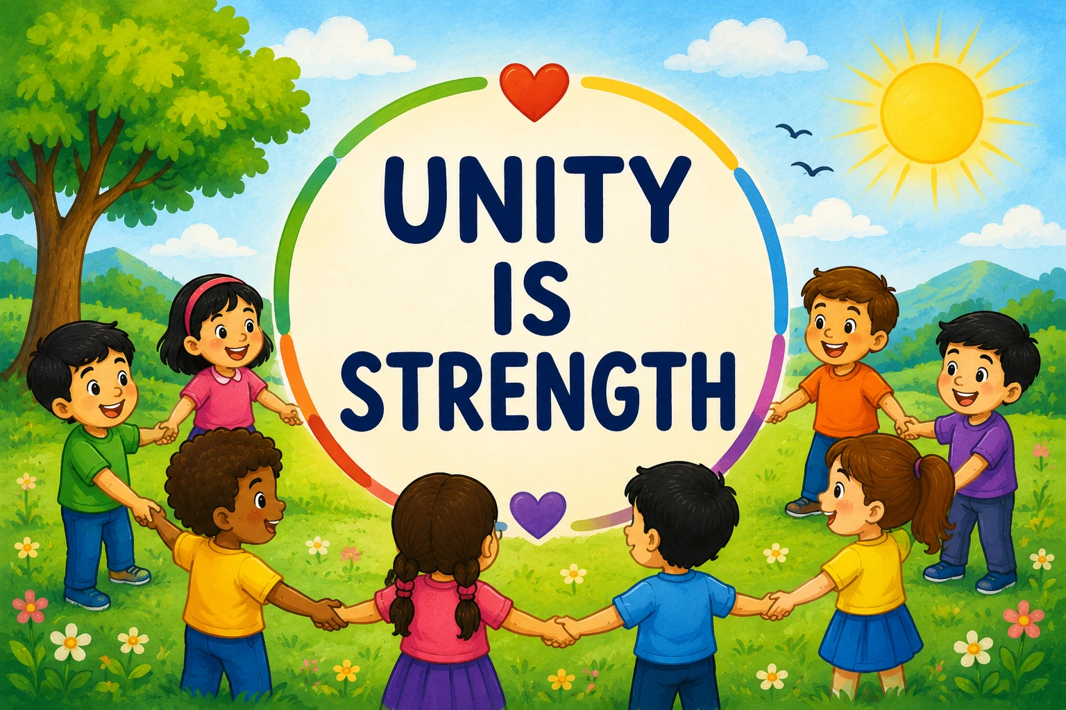 Eassy on unity is strength for class 1 - 10 : Oratrics