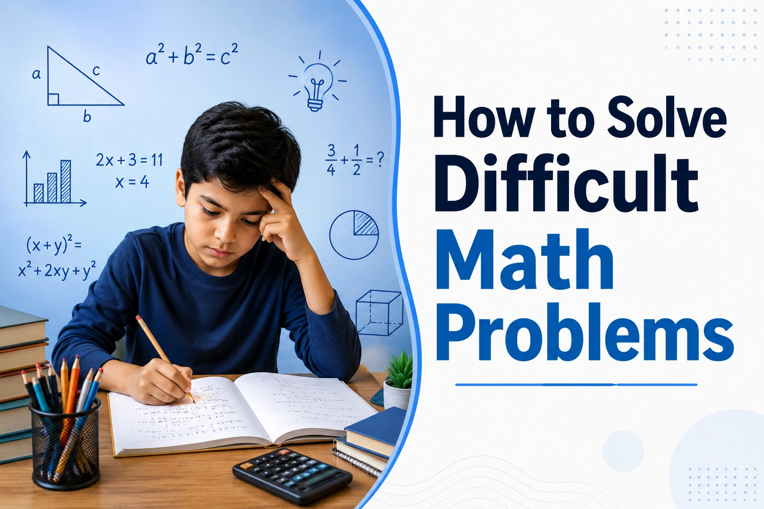 How to solve difficult math problems - Oratrics