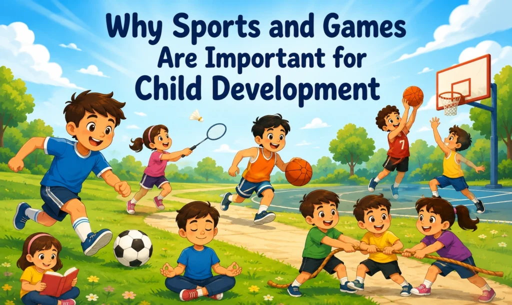 Why sports and games are important for child development - Oratrics