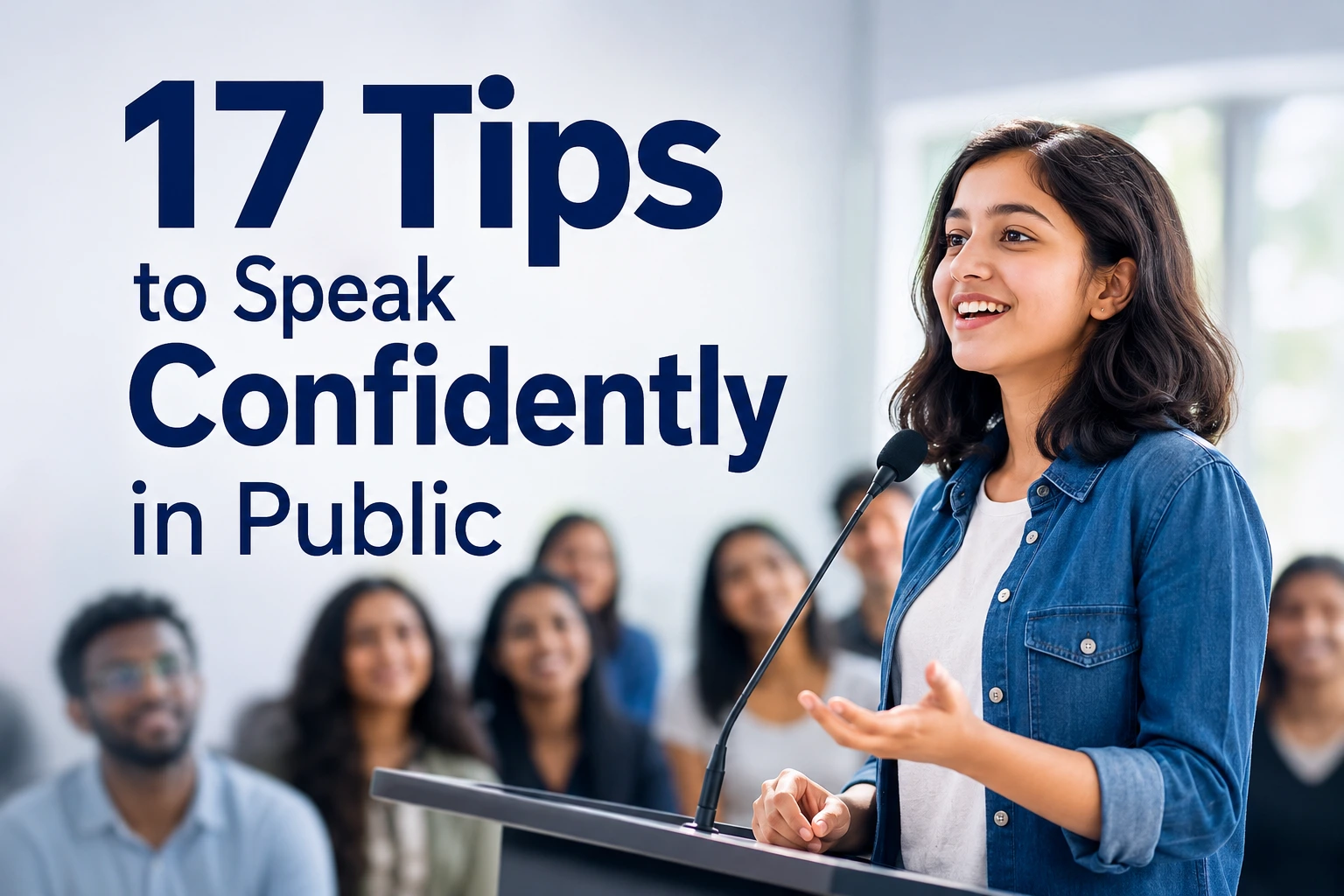 17 tips to speak confidently in Public - Oratrics
