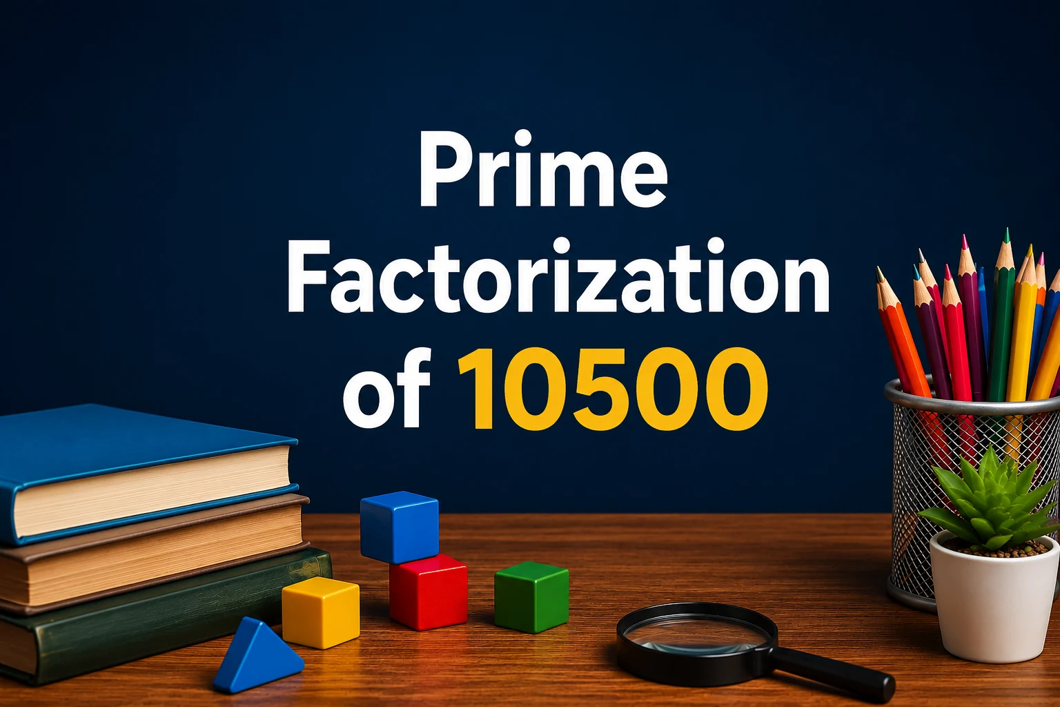What is the prime factorization of 10500