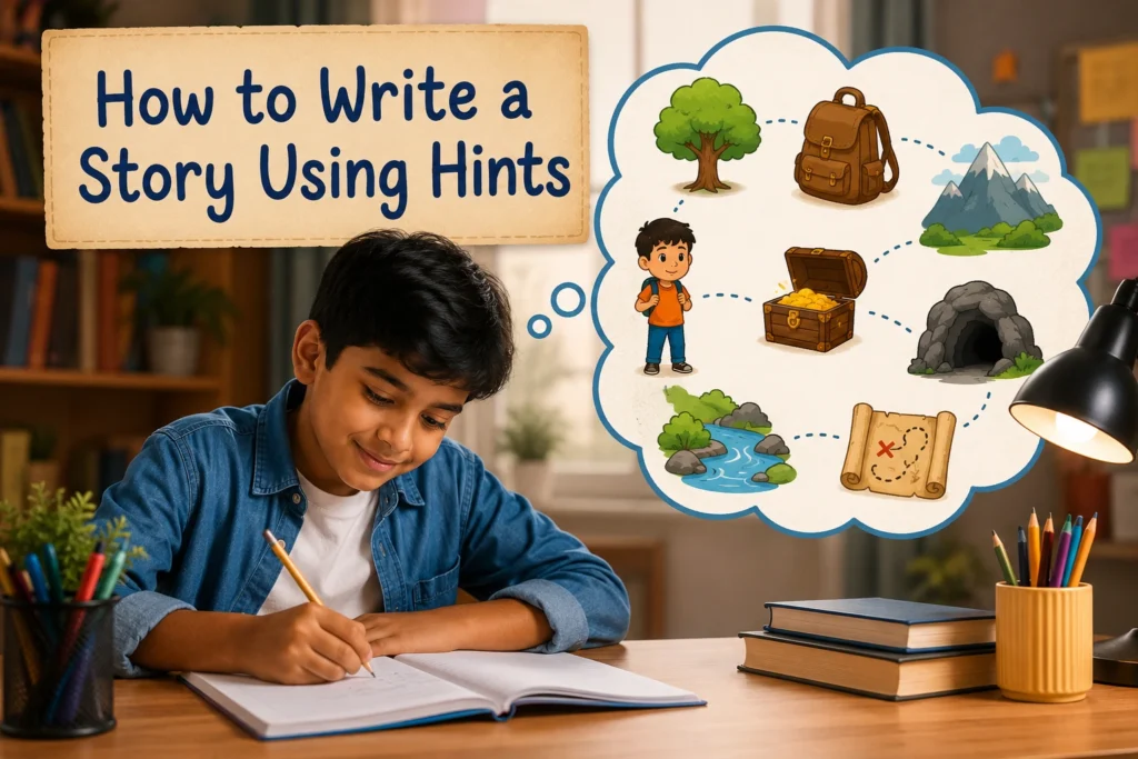 Master Story writing with hints for students - Oratrics