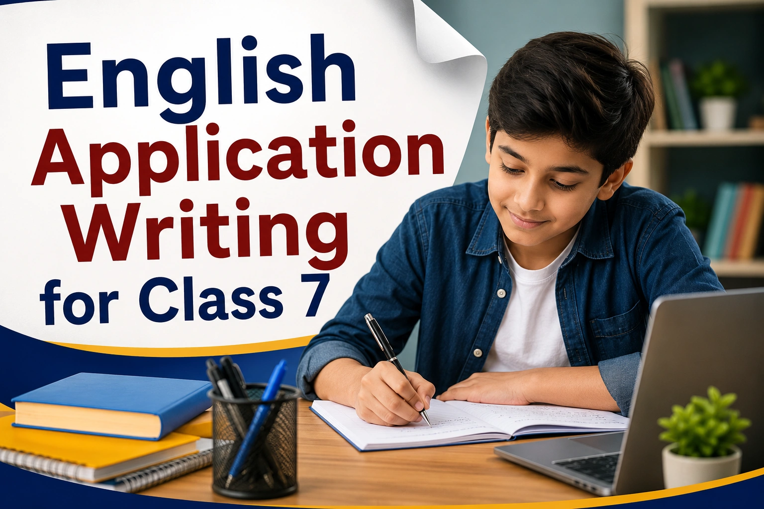 What is Class 7 English Application Writing - Oratrics