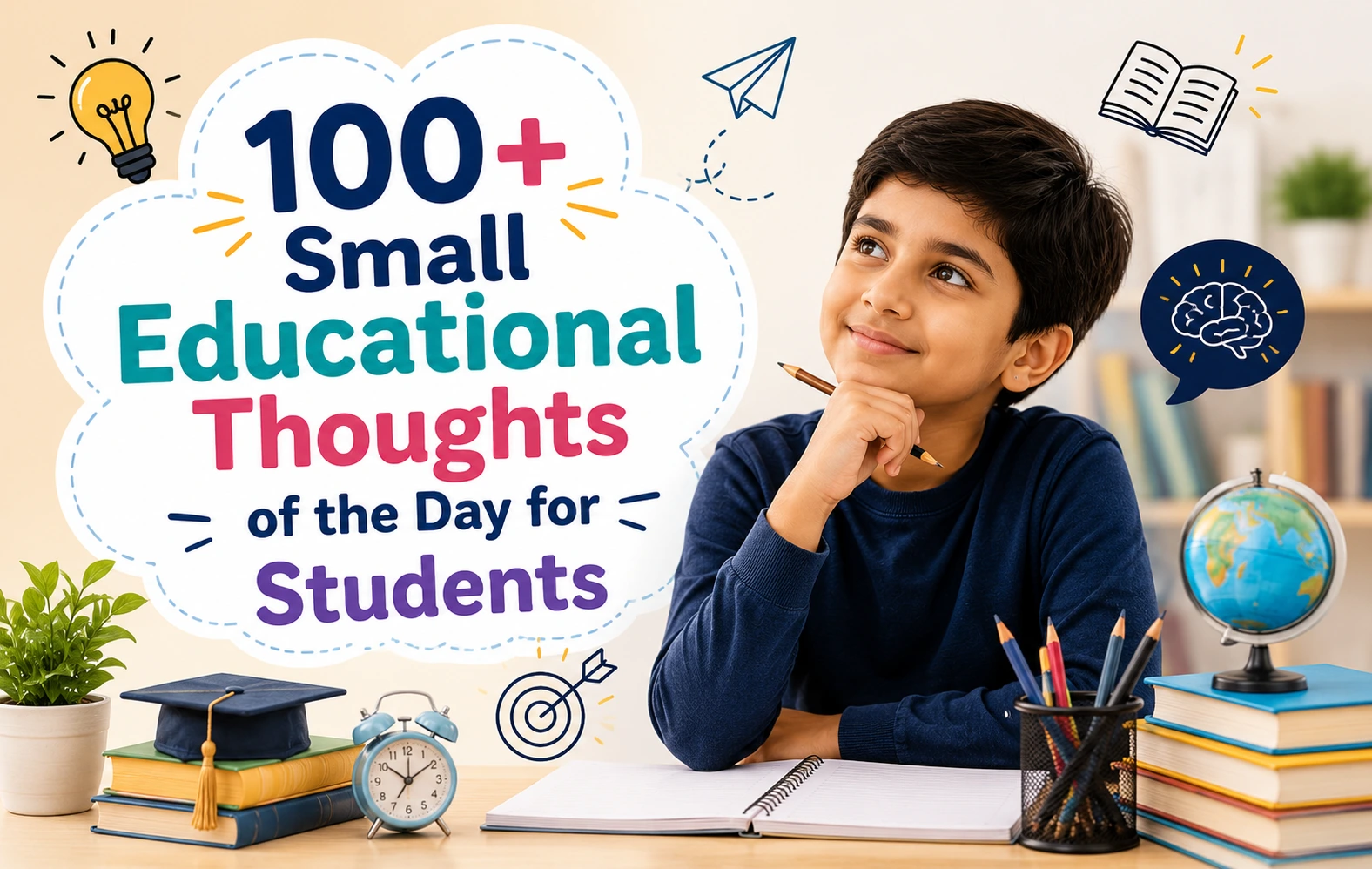 100+ education small thought of the day for students - Oratrics