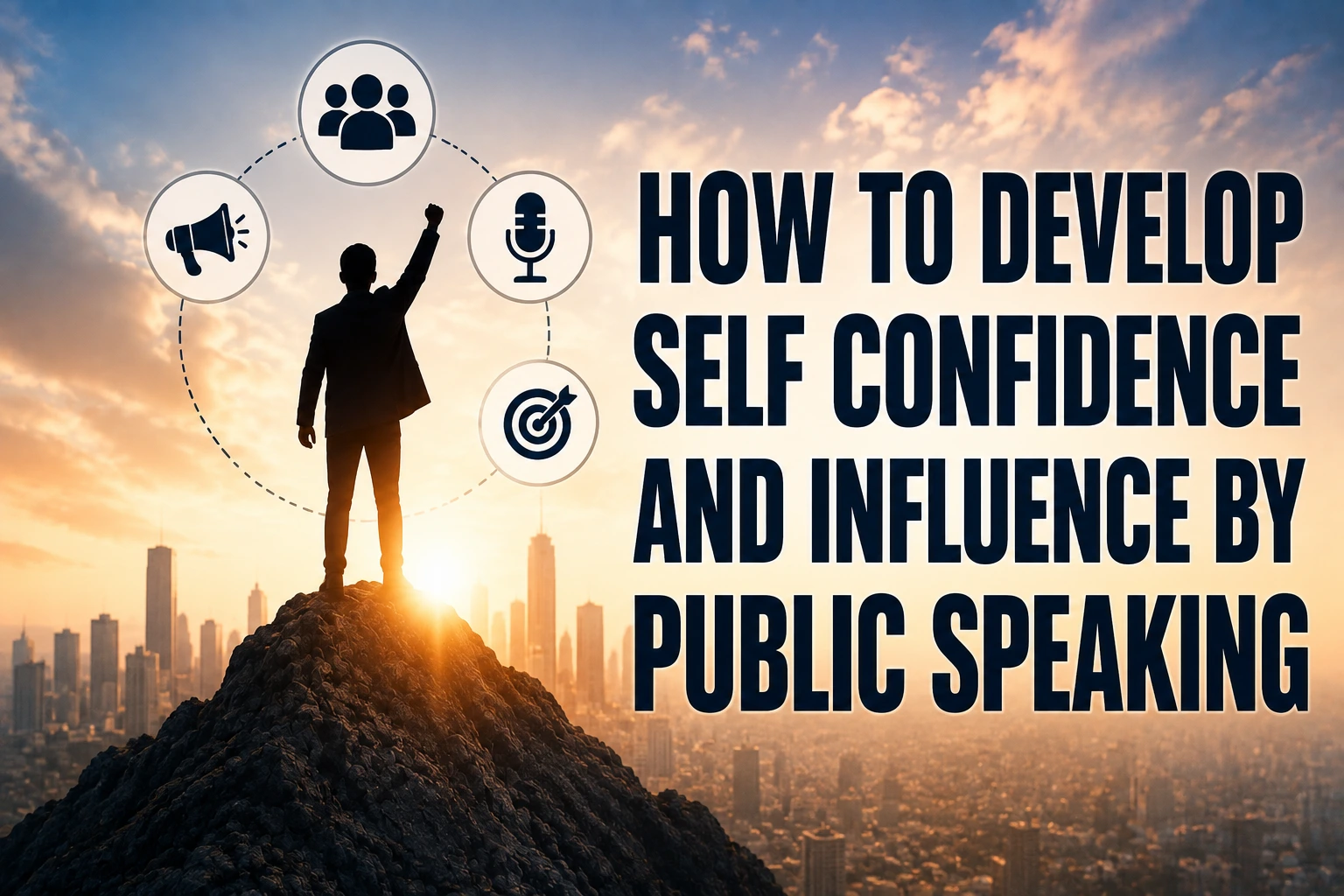 How to develop self confidence and influence by public speaking - Oratrics