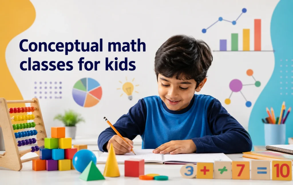 What are the conceptual math classes for kids - Oratrics