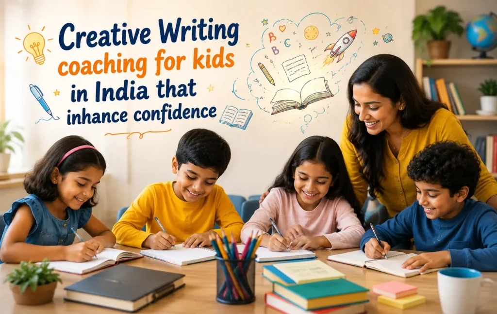 Creative Writing coaching for kids in India that inhance confidence