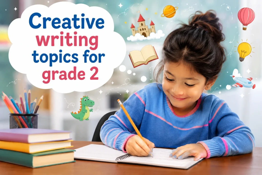 Explained each & everything about creative writing topics for grade 2 - Oratrics