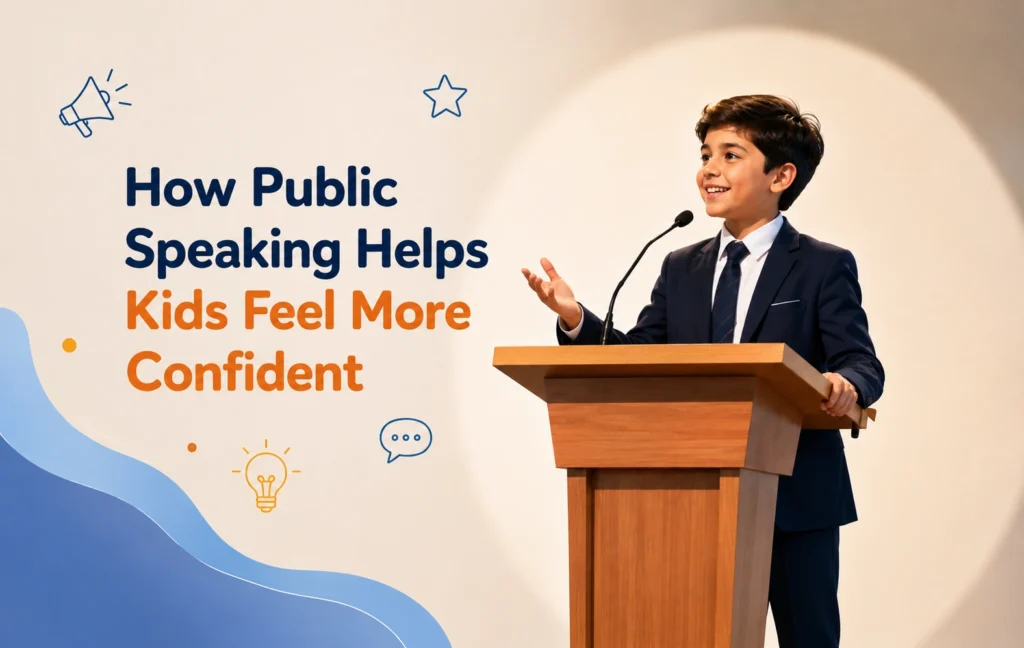 How public speaking helps kids feel more confident