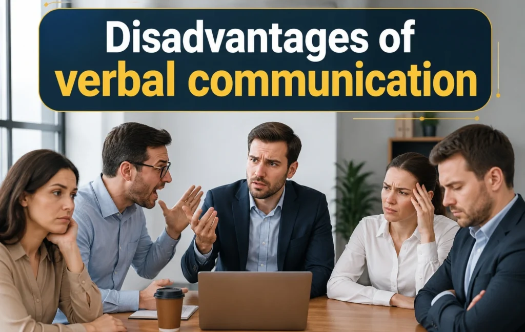 Disadvantages of verbal communication in everyday and professional interactions