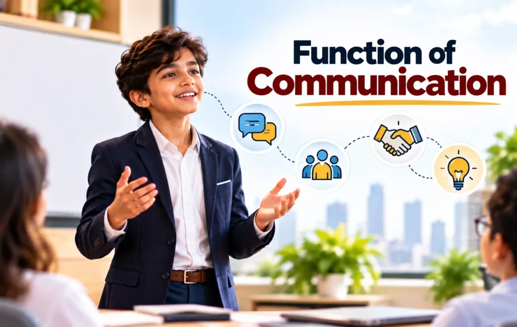 Function of communication explained with key roles and examples