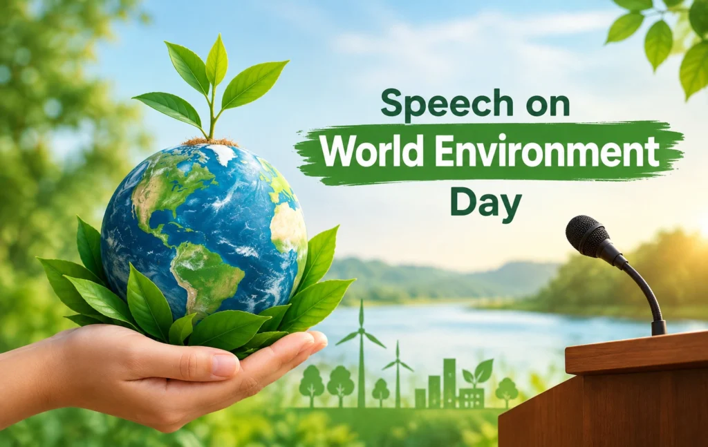 How to deliver speech on world environment day