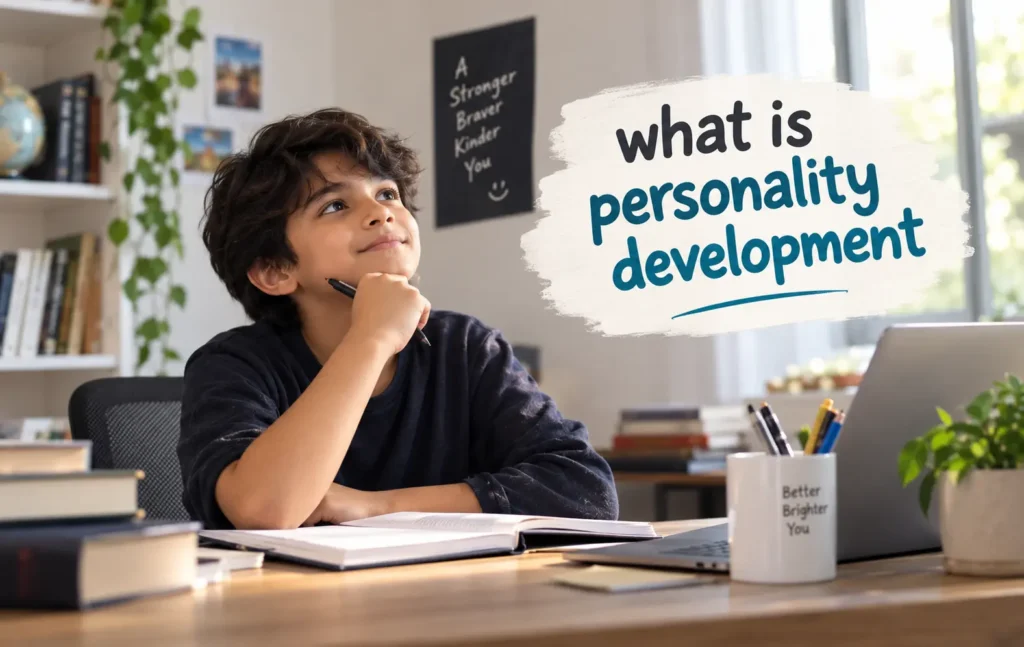 What is personality development – stages and growth process illustration