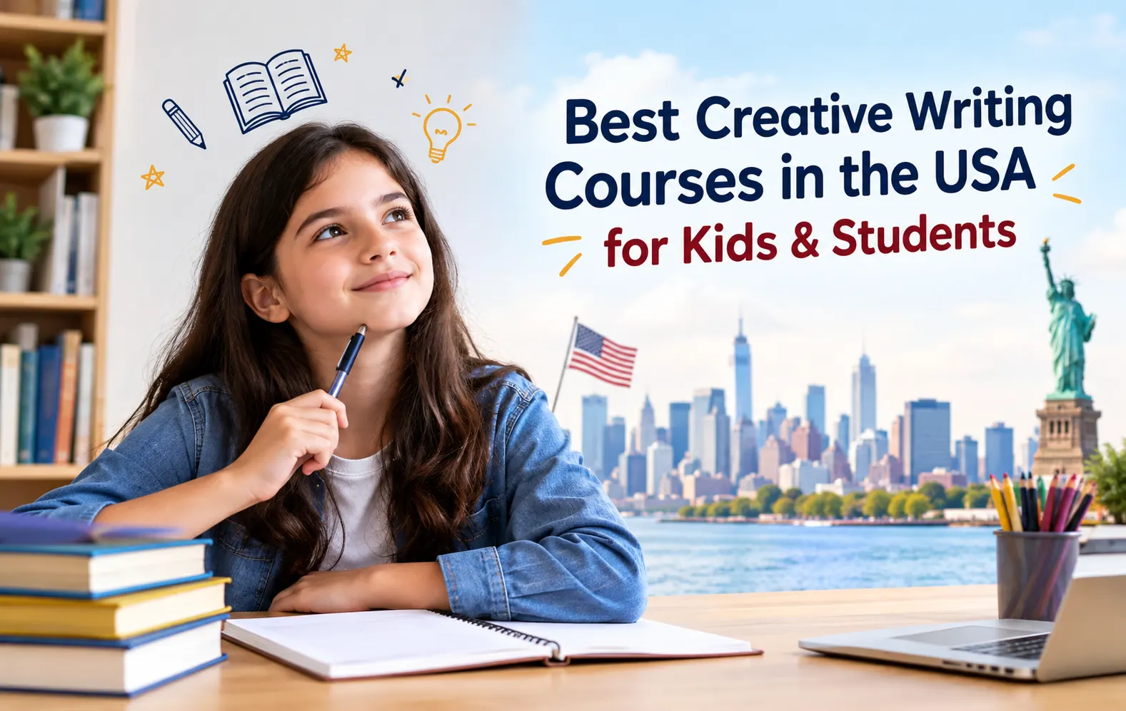 Best creative writing courses in the USA for kids and students - Oratrics