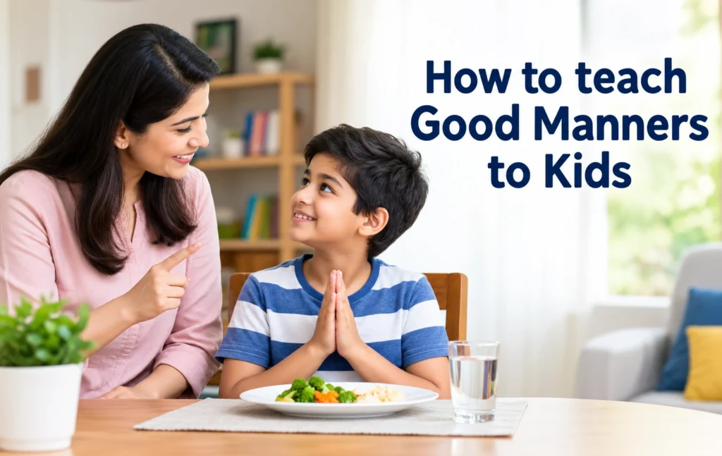 How to teach good manners to kids - Oratrics