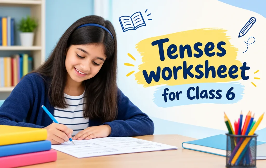 Complete tenses worksheet for class 6 - Oratrics