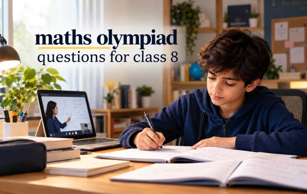 Maths Olympiad questions for Class 8 students to practice problem-solving and mathematical reasoning.