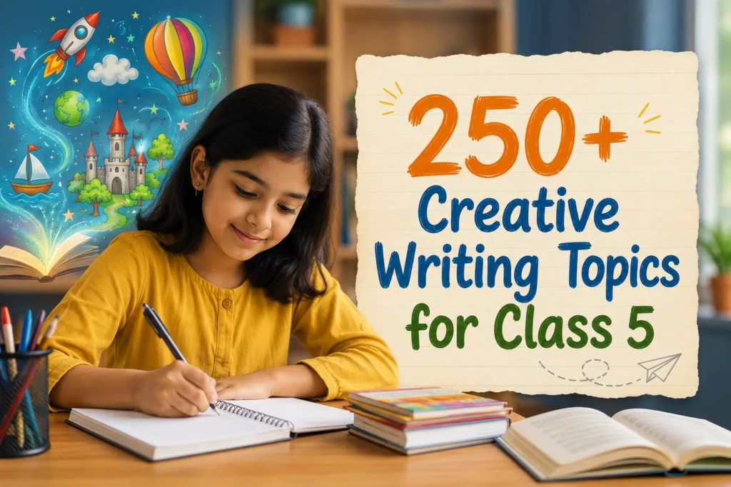 Master 250+ creative writing topics for class 5 - Oratrics