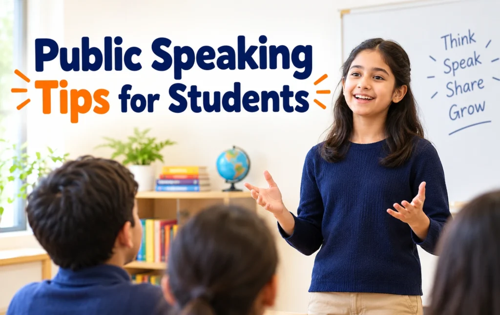 Public speaking tips for students to improve confidence and communication