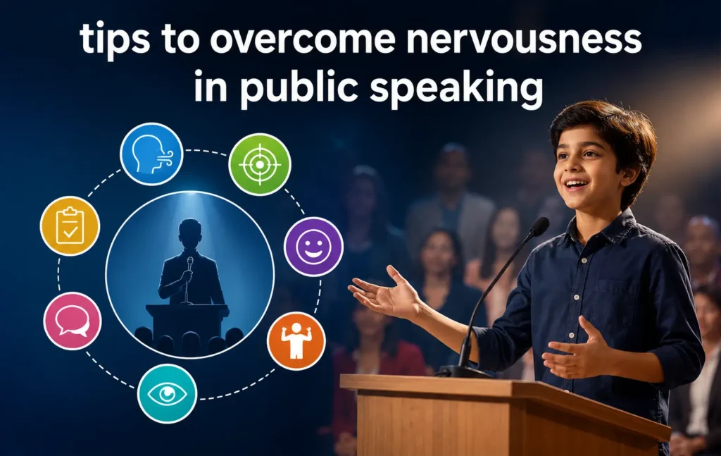 Tips to overcome nervousness in public speaking for confident communication