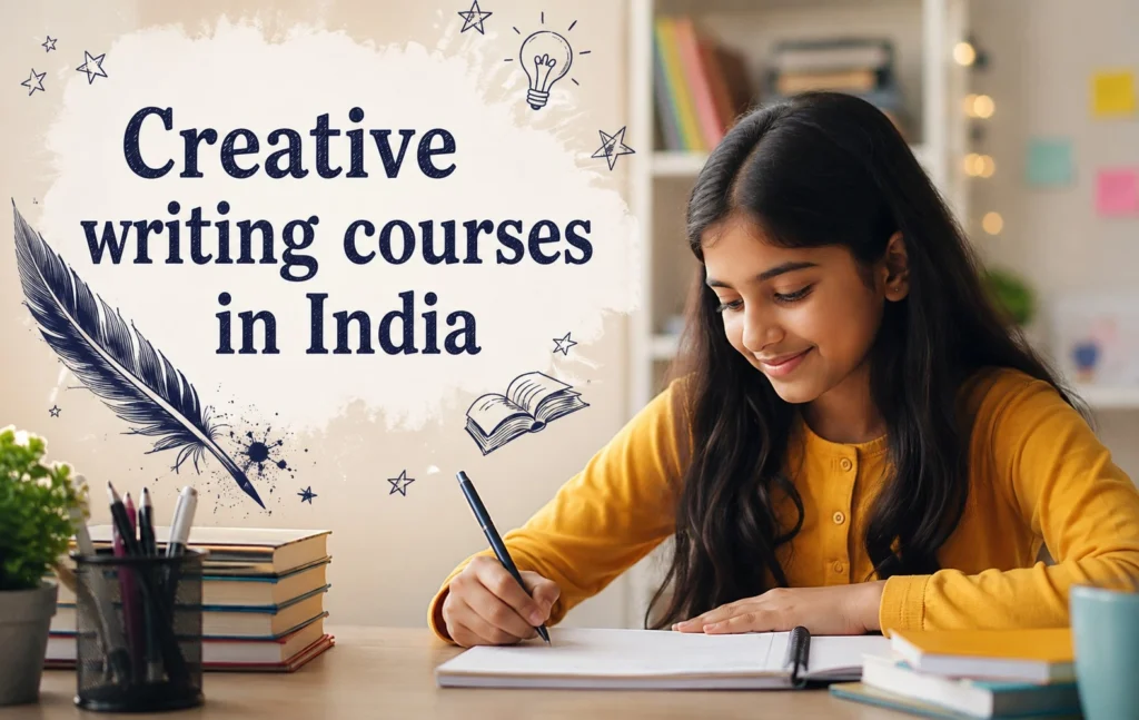 Creative writing courses in India for aspiring young writers