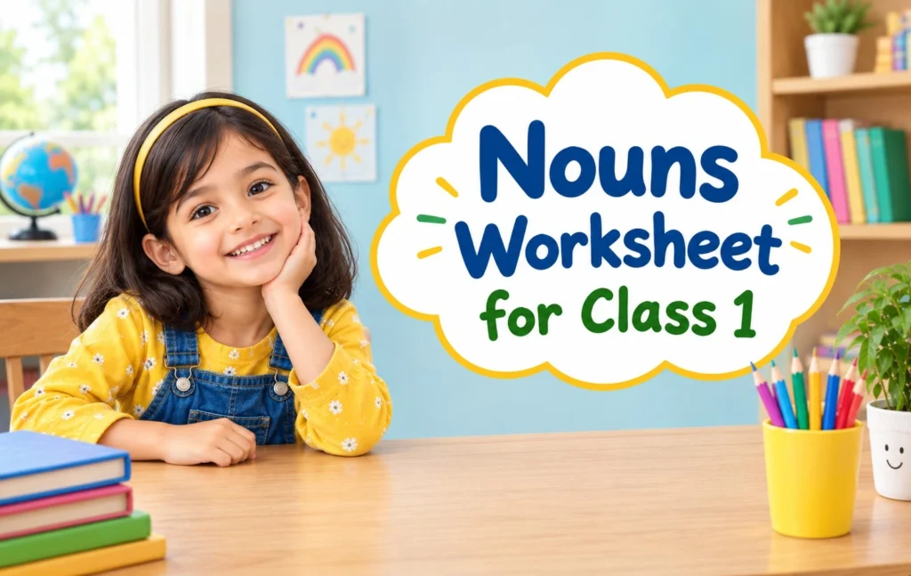 Nouns worksheet for Class 2 students