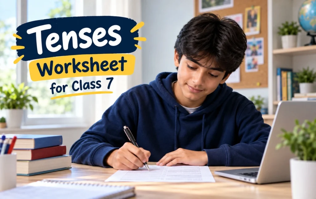 Tenses worksheet for class 7 for better practice and learning - Oratrics
