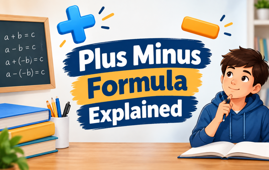 Plus minus formula explained in simple terms - Oratrics