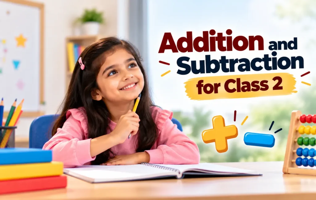 Addition and subtraction for Class 2 students