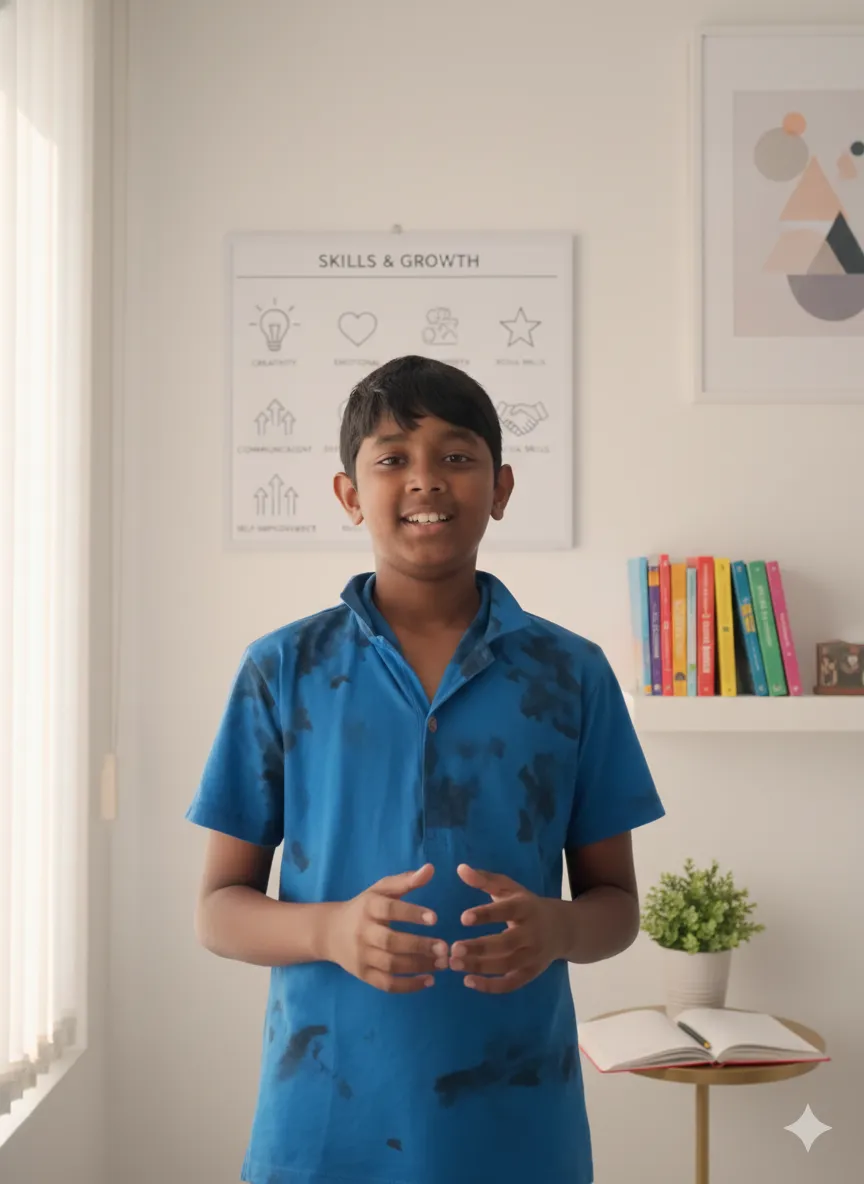 Moksheth is Oratrics MathX student from USA, confident in math